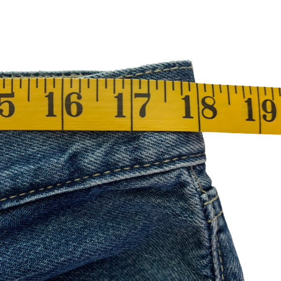 LEVI'S Distressed Denim Low Pro Straight Jeans - NWT - Picture 16 of 16